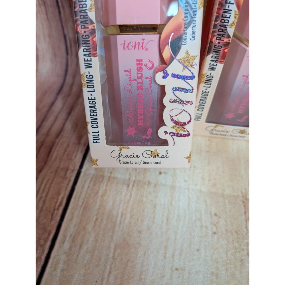 Ioni Pink Cowgirl Mousse Liquid Hybrid Blush Gracie Coral